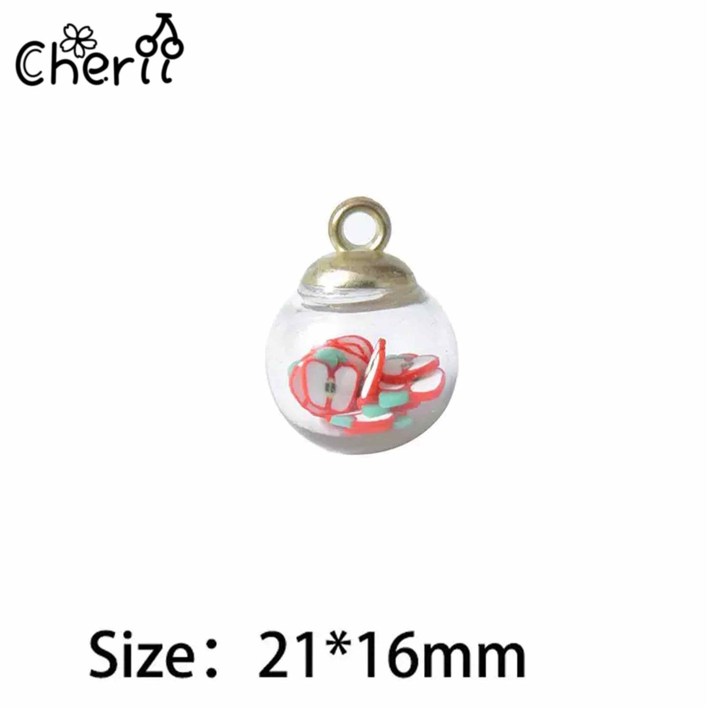 ♥【4.30新作10%OFF】♥ A0181 フルーツパーティー カンツキ ビーズ 16mm