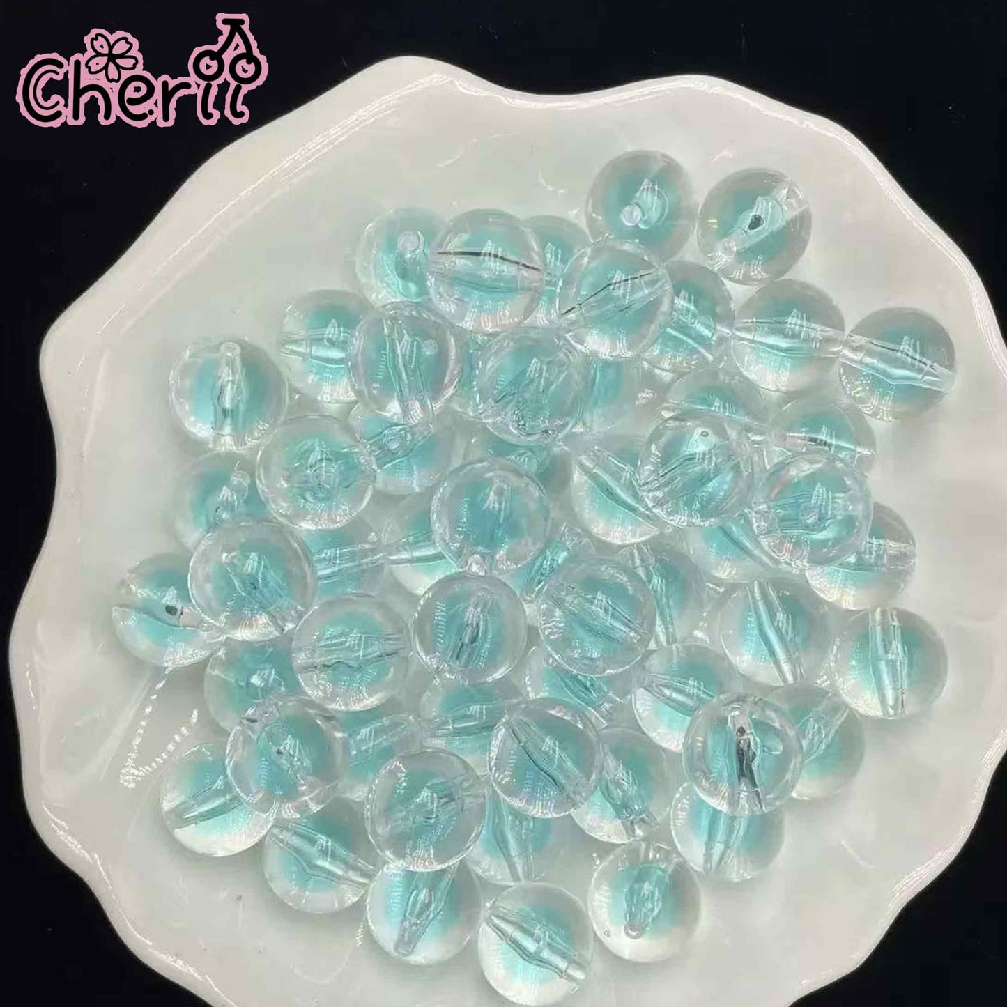 ♥【8.8新作】♥A0371 すいしょうキャンディ アクリルビーズ 16mm 4色があります