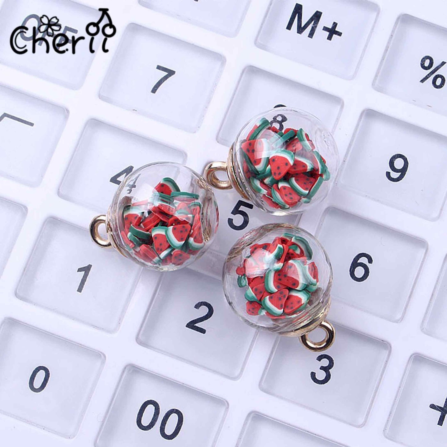♥【4.30新作10%OFF】♥ A0181 フルーツパーティー カンツキ ビーズ 16mm