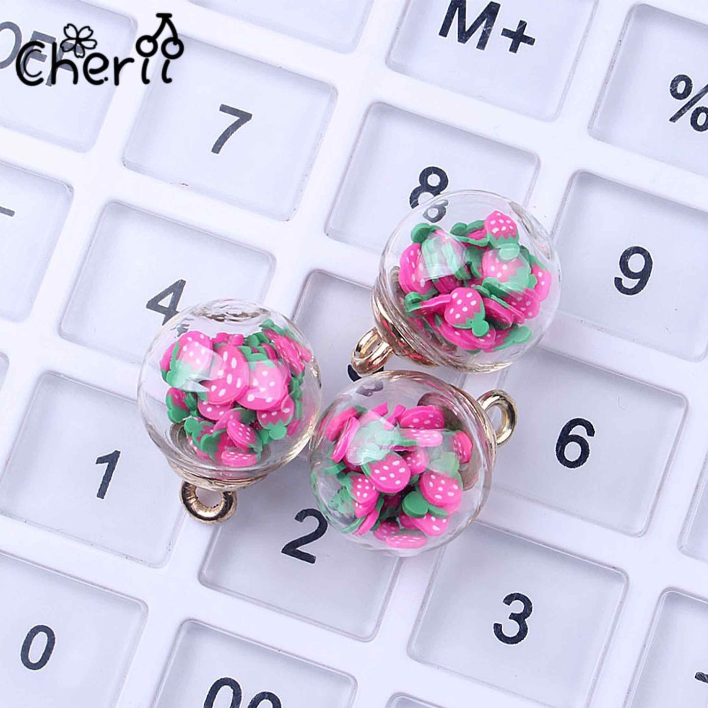 ♥【4.30新作10%OFF】♥ A0181 フルーツパーティー カンツキ ビーズ 16mm