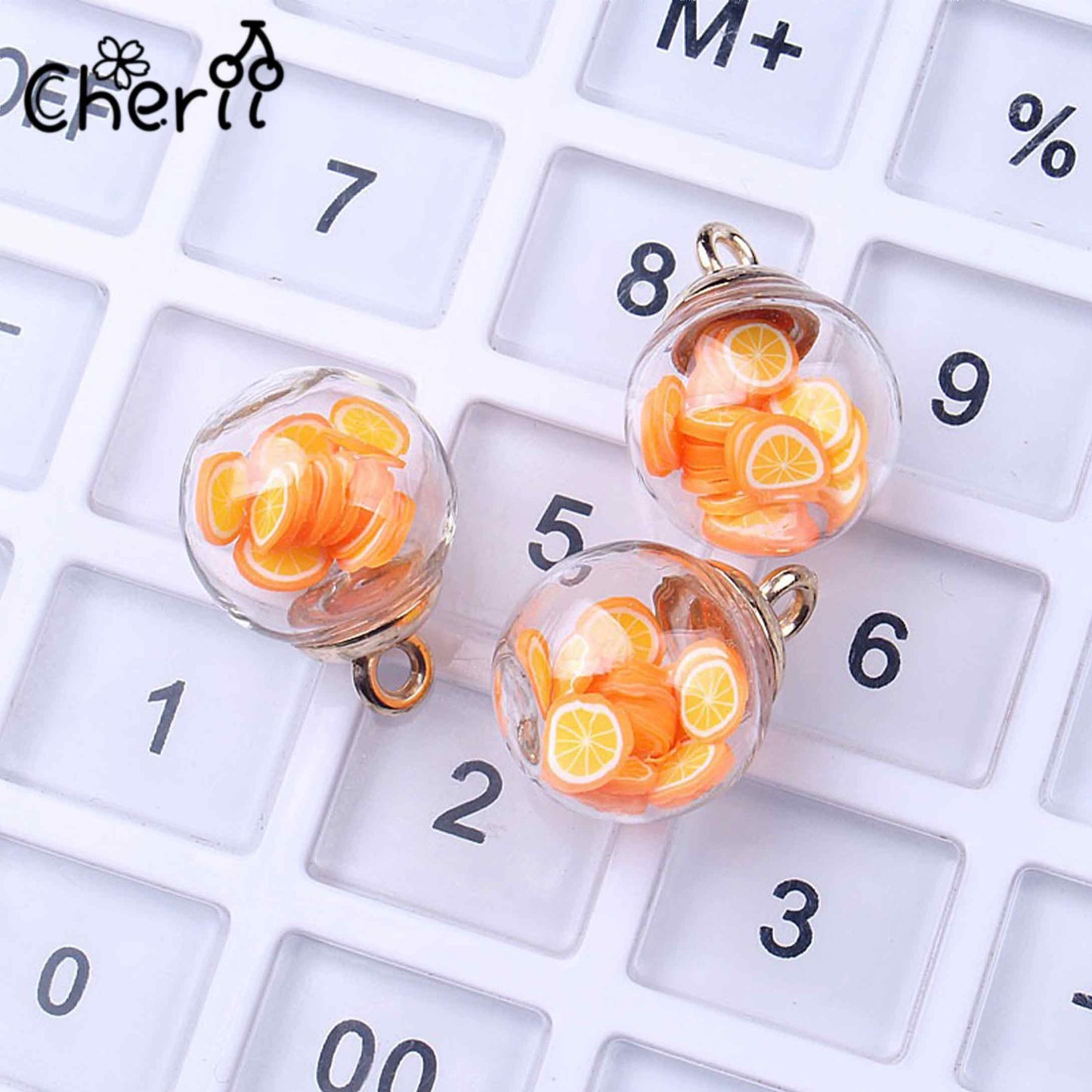 ♥【4.30新作10%OFF】♥ A0181 フルーツパーティー カンツキ ビーズ 16mm