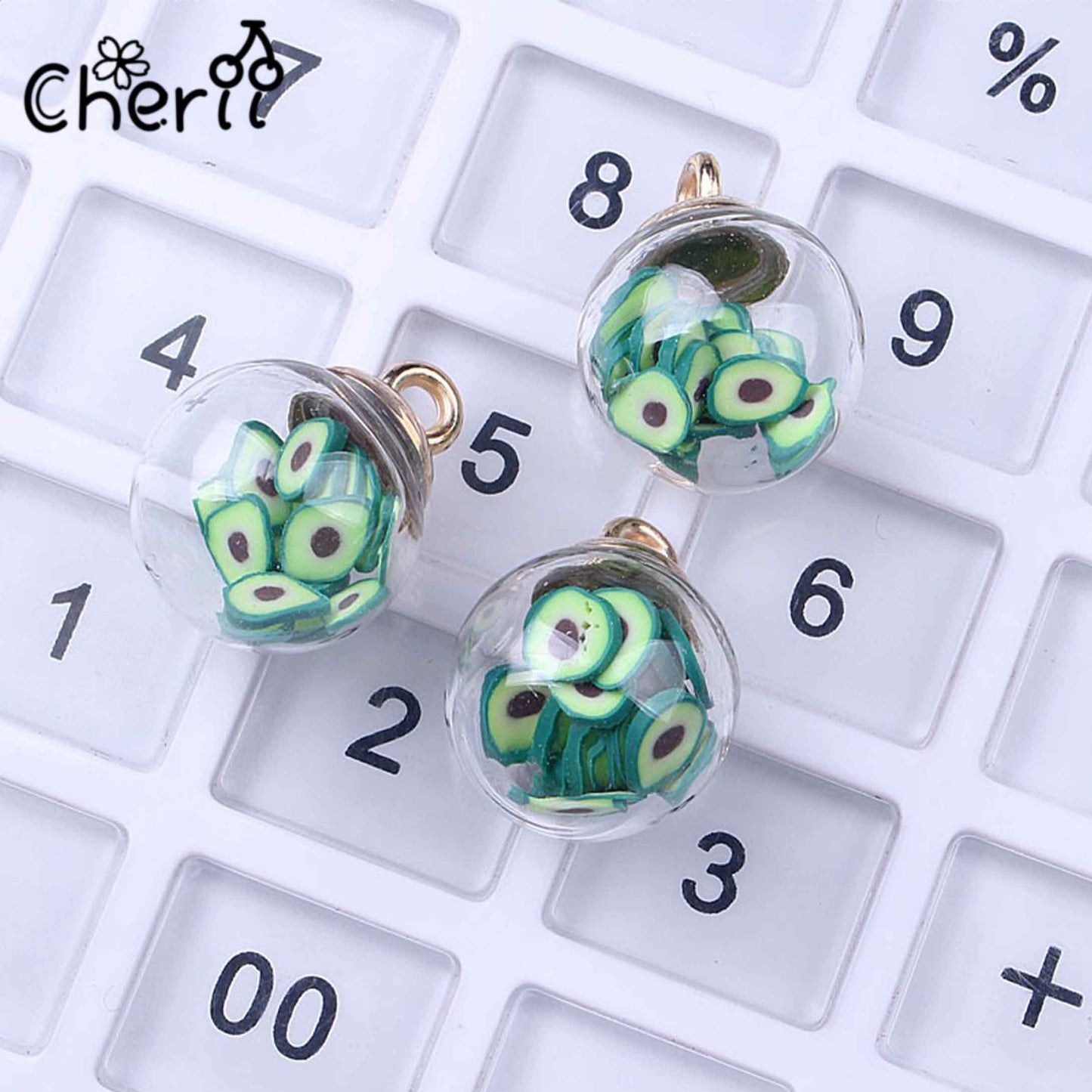 ♥【4.30新作10%OFF】♥ A0181 フルーツパーティー カンツキ ビーズ 16mm