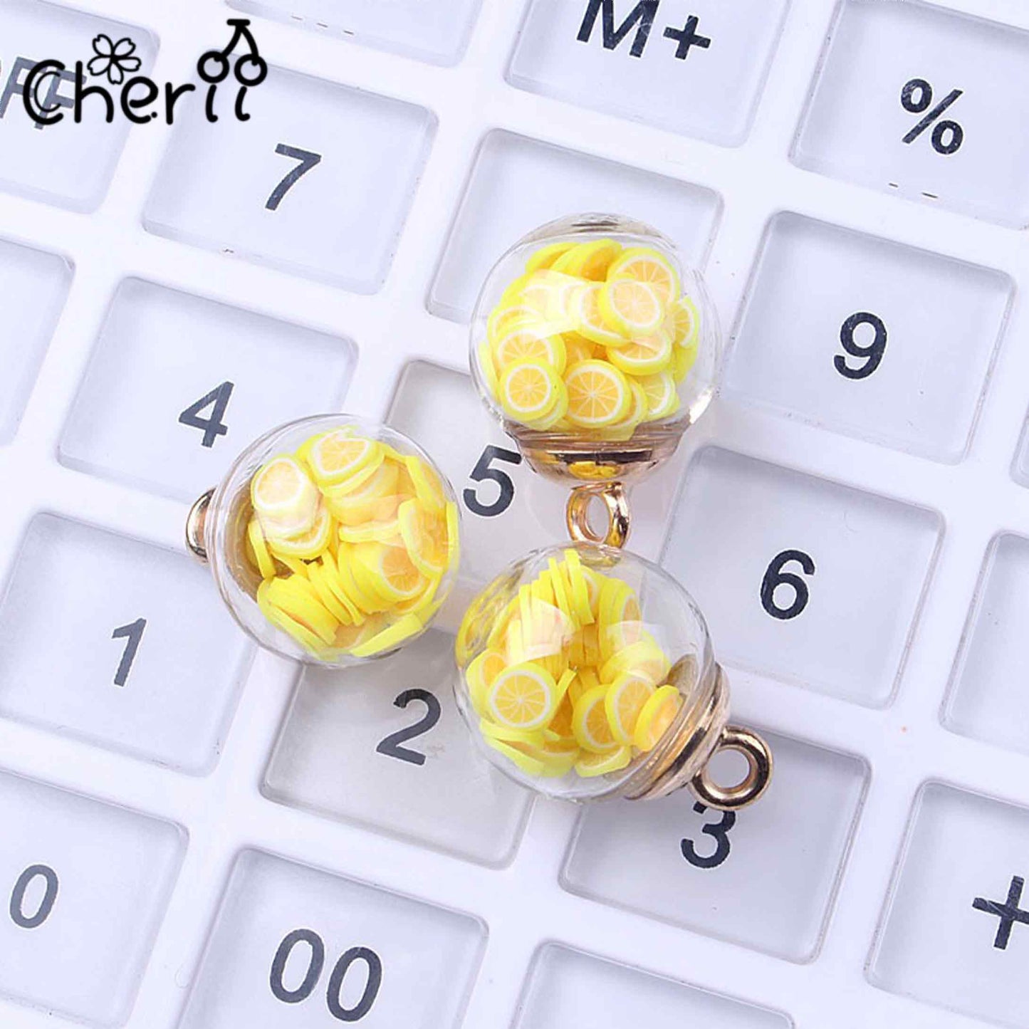 ♥【4.30新作10%OFF】♥ A0181 フルーツパーティー カンツキ ビーズ 16mm