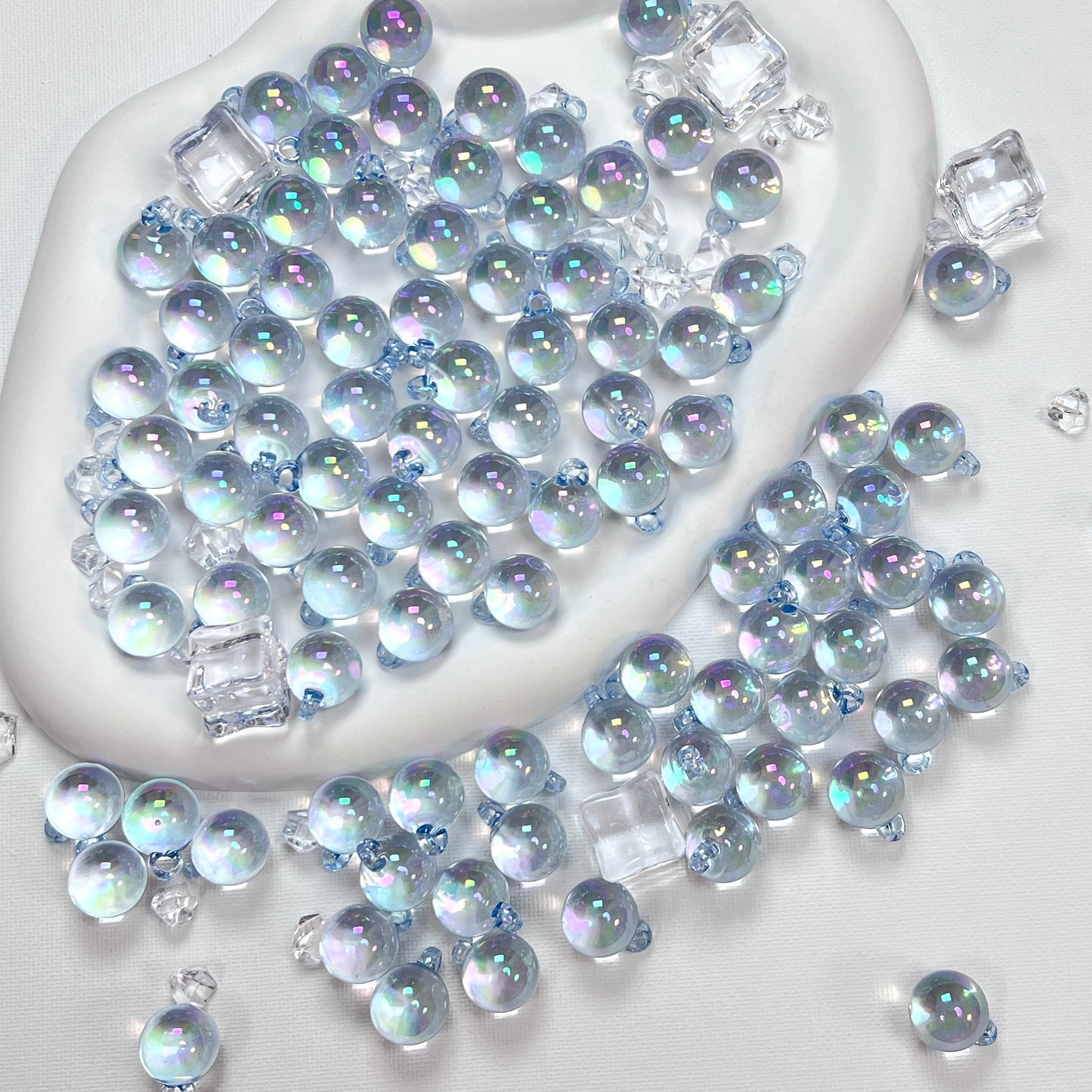 ♥【3.09再入荷】♥ A0001 アクリルかん付きビーズ