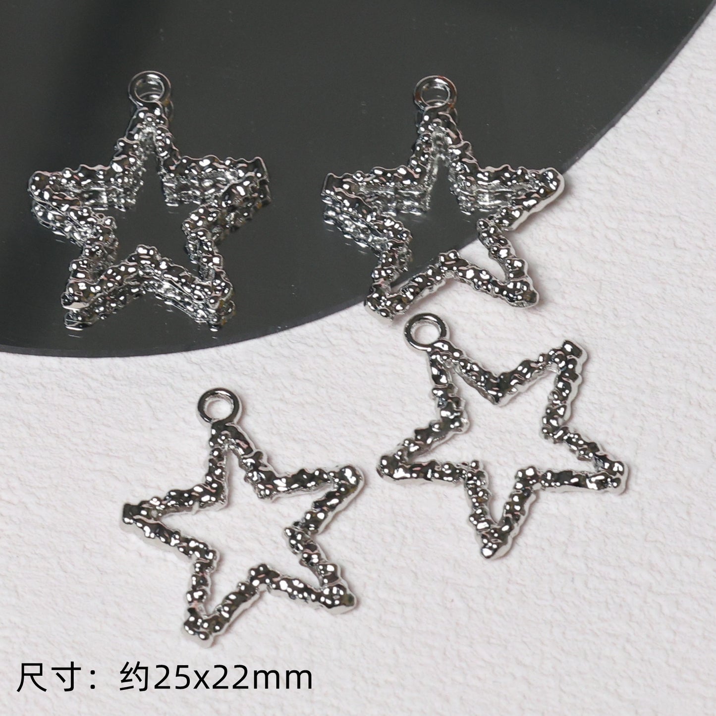♥【12.09新作】♥ B0047 高品質 シルバーメタル パーツ