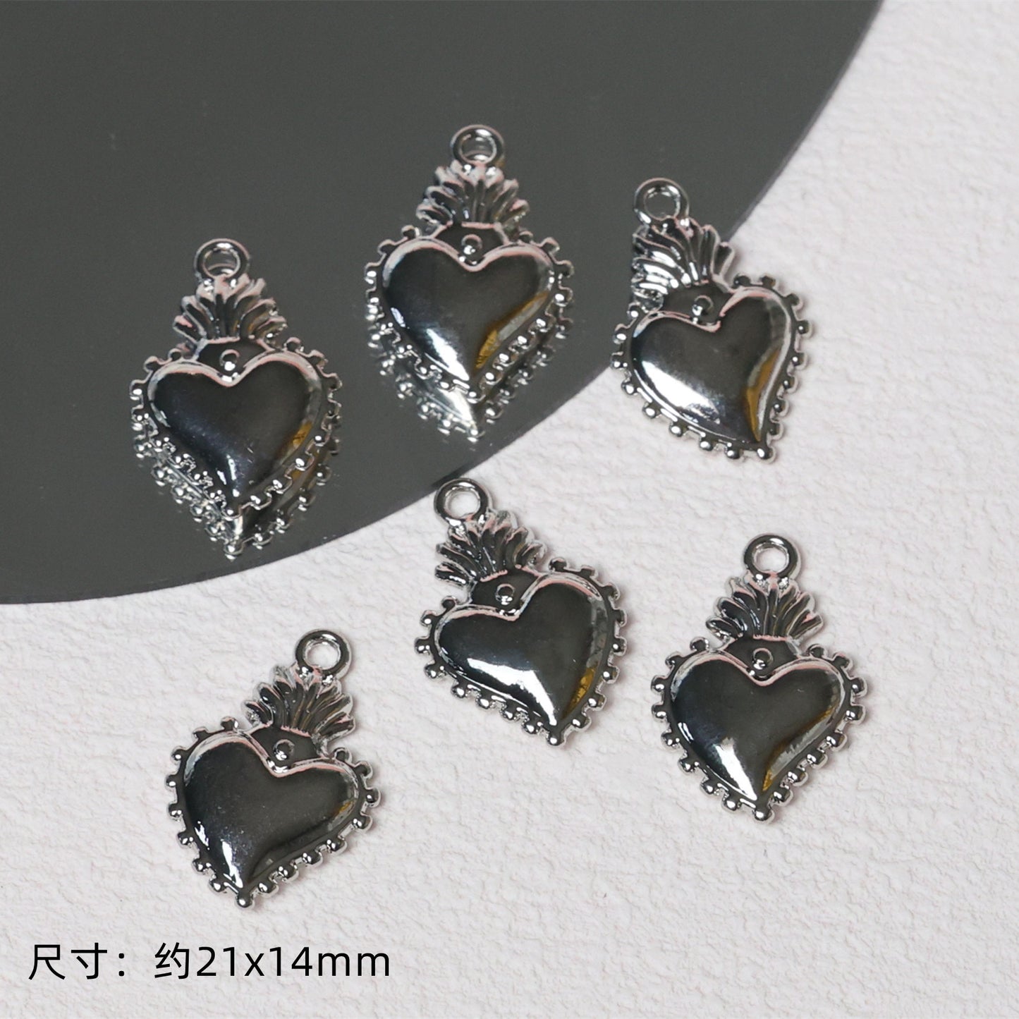 ♥【12.09新作】♥ B0047 高品質 シルバーメタル パーツ