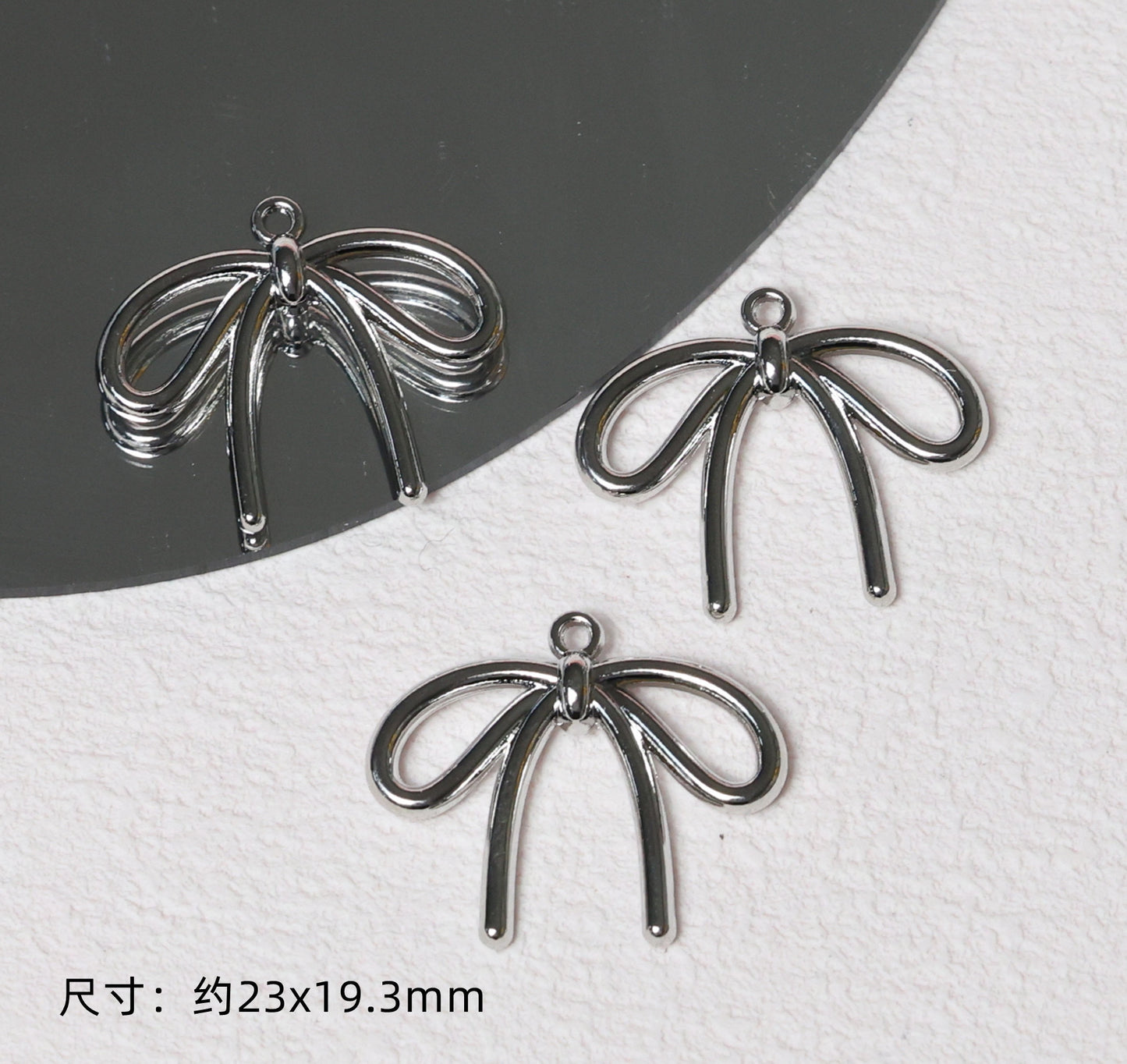 ♥【12.09新作】♥ B0047 高品質 シルバーメタル パーツ