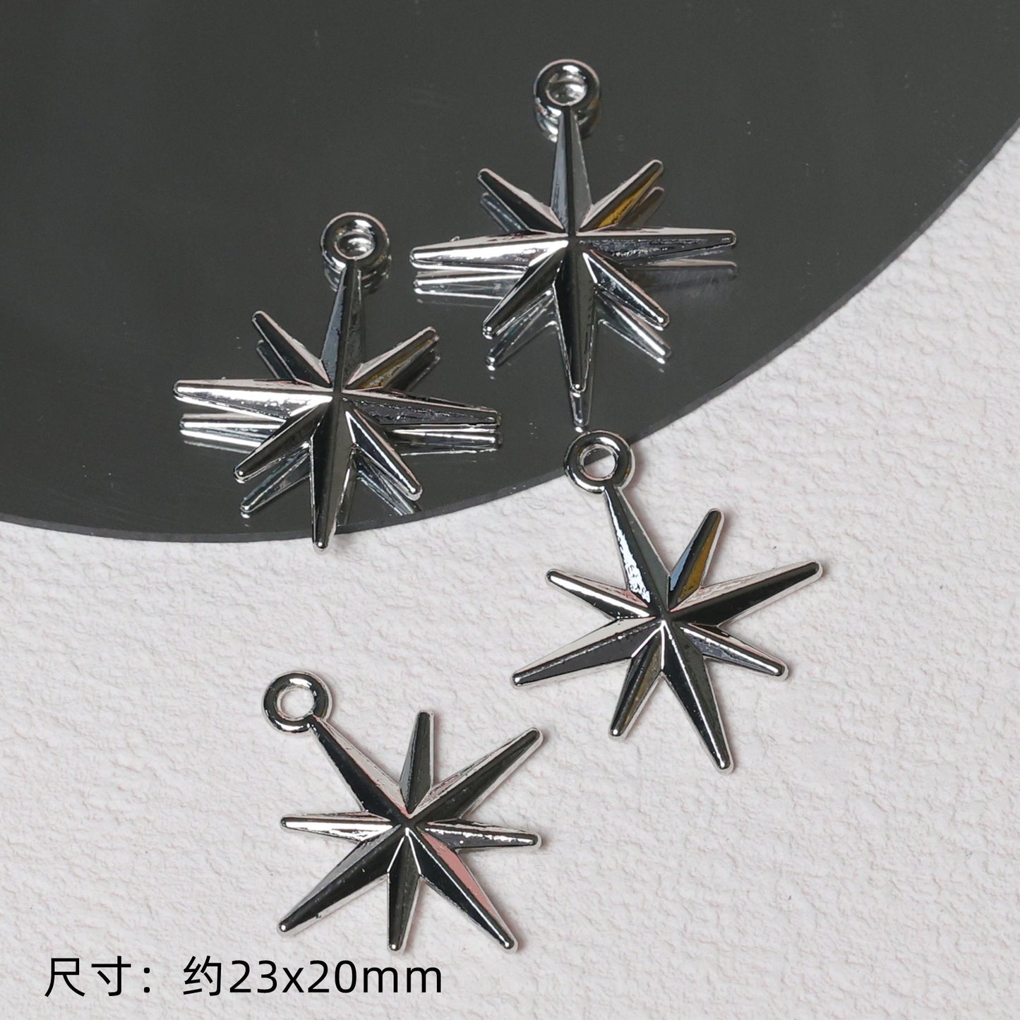 ♥【12.09新作】♥ B0047 高品質 シルバーメタル パーツ