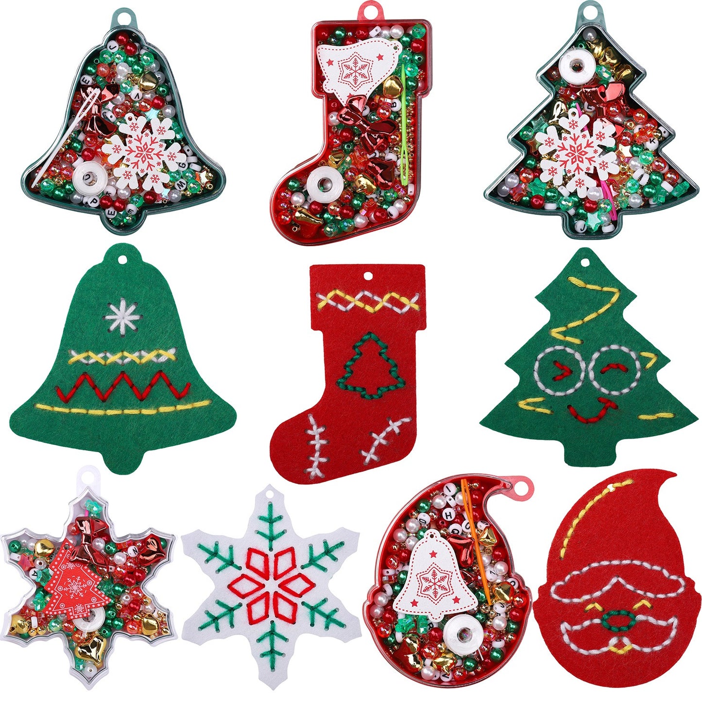♥【12.13限定新作】♥ A0051 クリスマス サプライズ BOX ビーズセット 5個限定