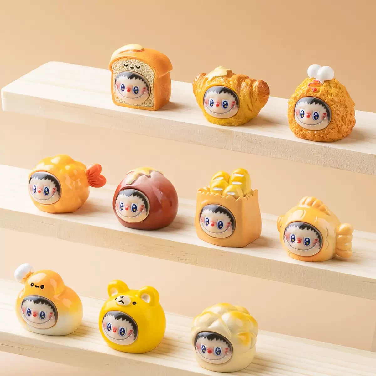 5.26初配信【ペアペア】C0001 Labubu パンシリーズ 手作り製品