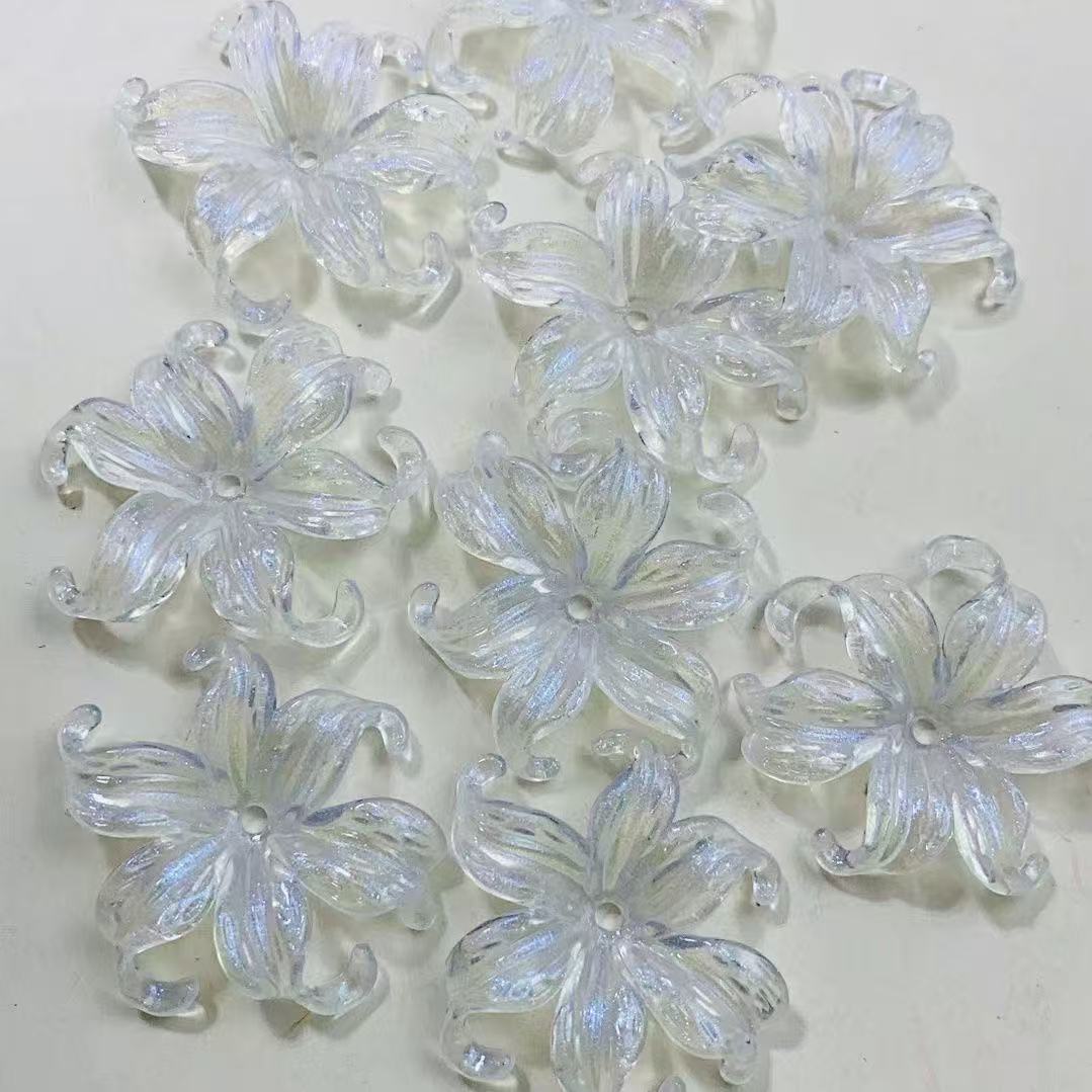 ♥【10.7新作】♥A0508 アイリス 夜光 DIY用パーツ