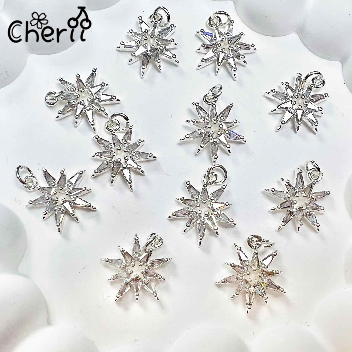 ♥【2.11新作】♥ B0124 高品質 ジルコンパーツ