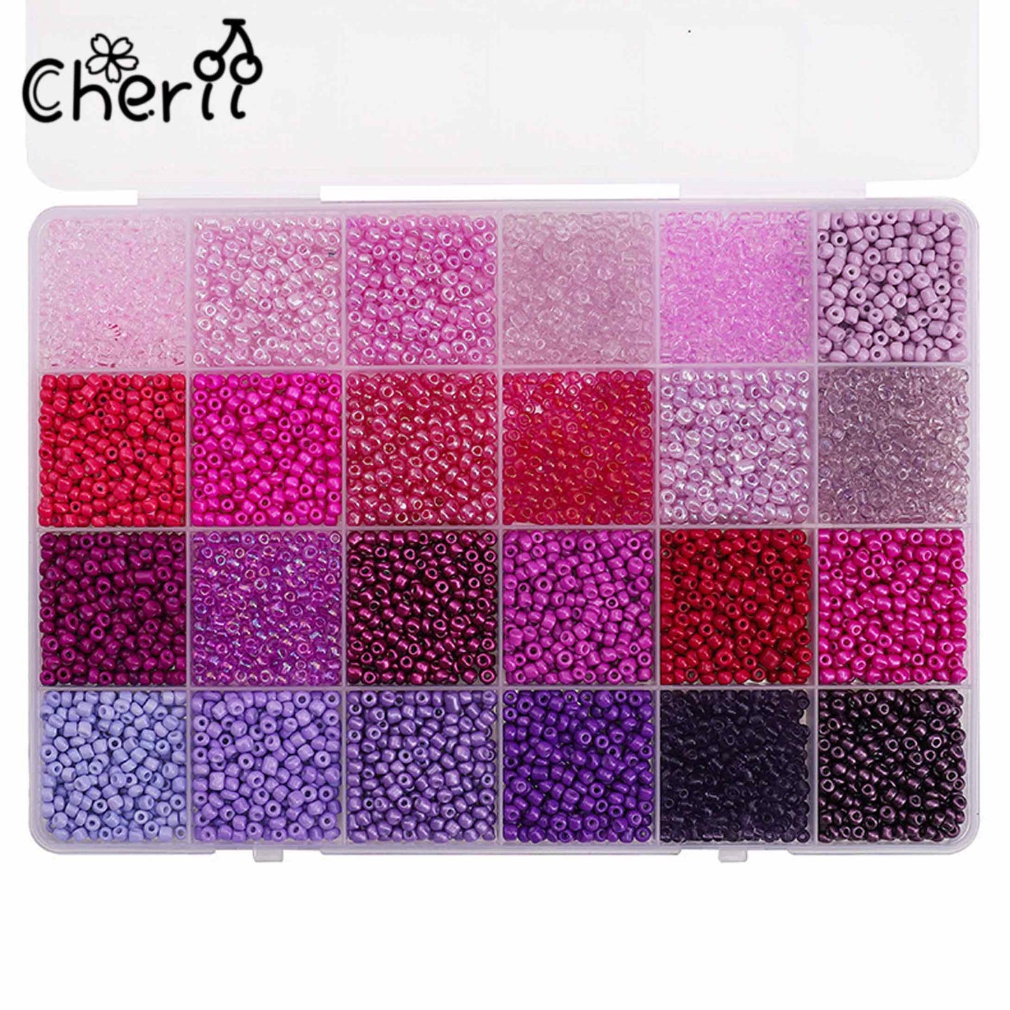 ♥【6.02再入荷】♥ A0218 チビビーズセット アクリルビーズ 3mm 5シリーズ
