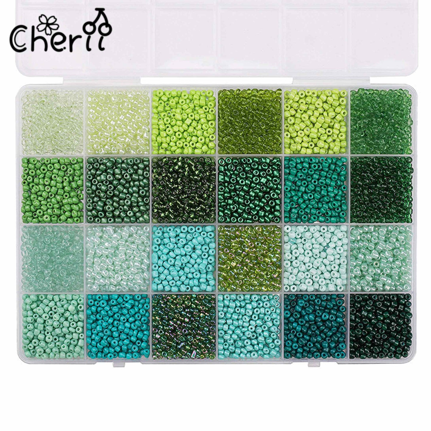 ♥【6.02再入荷】♥ A0218 チビビーズセット アクリルビーズ 3mm 5シリーズ