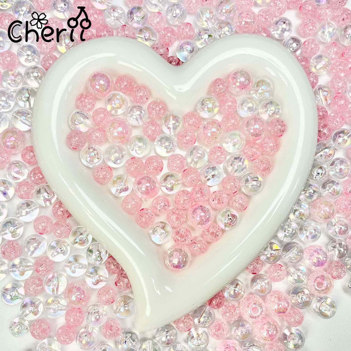 ♥【5.20新作】♥ A0206 恋するシャボン アクリルビーズ10mm*12mm*14mm