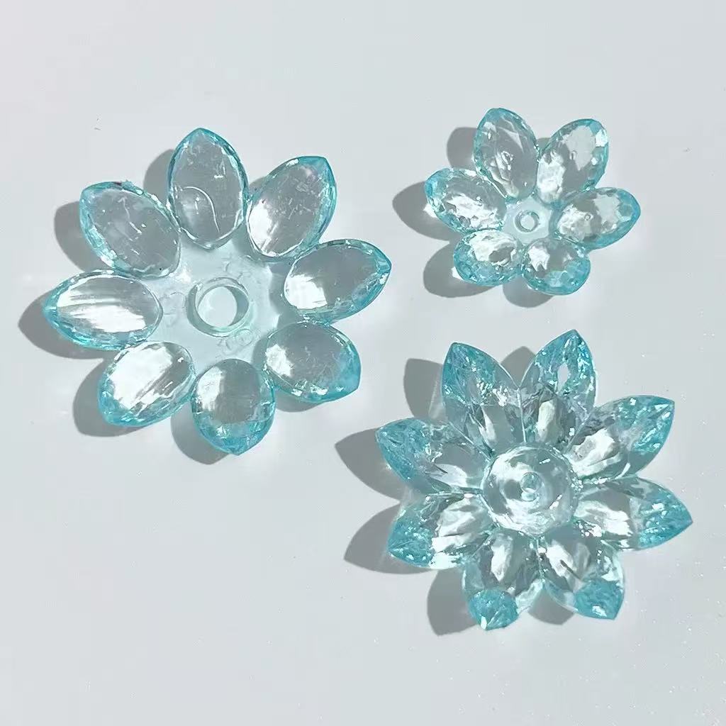 ♥【10.10新作金曜日限定10%OFF】♥A0519 組み合わせロータス DIY用パーツ 6色