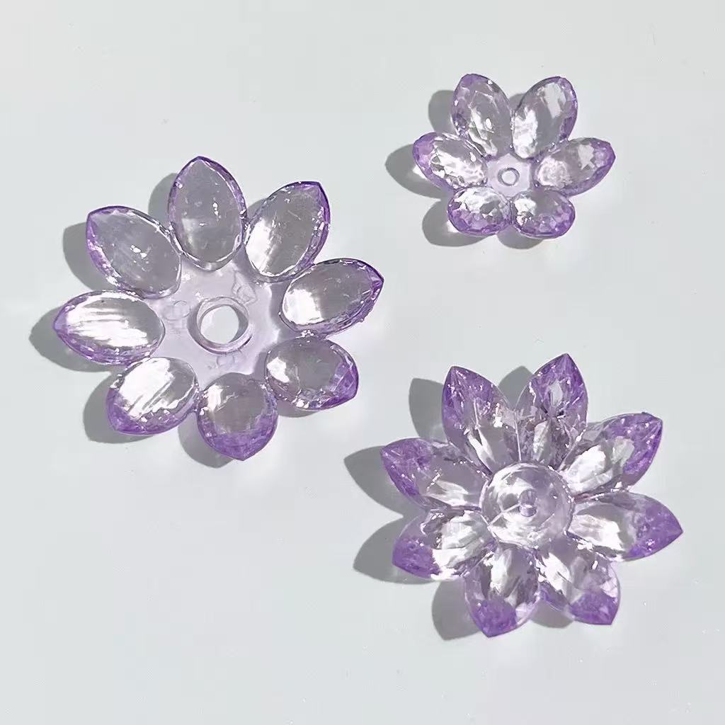 ♥【10.10新作金曜日限定10%OFF】♥A0519 組み合わせロータス DIY用パーツ 6色