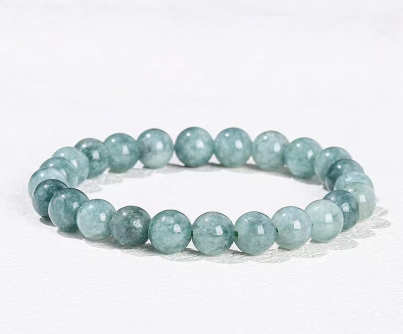 ♥【9.9新作】♥A0445 セレニティカラーズ 天然石の水晶ブレスレット 10mm