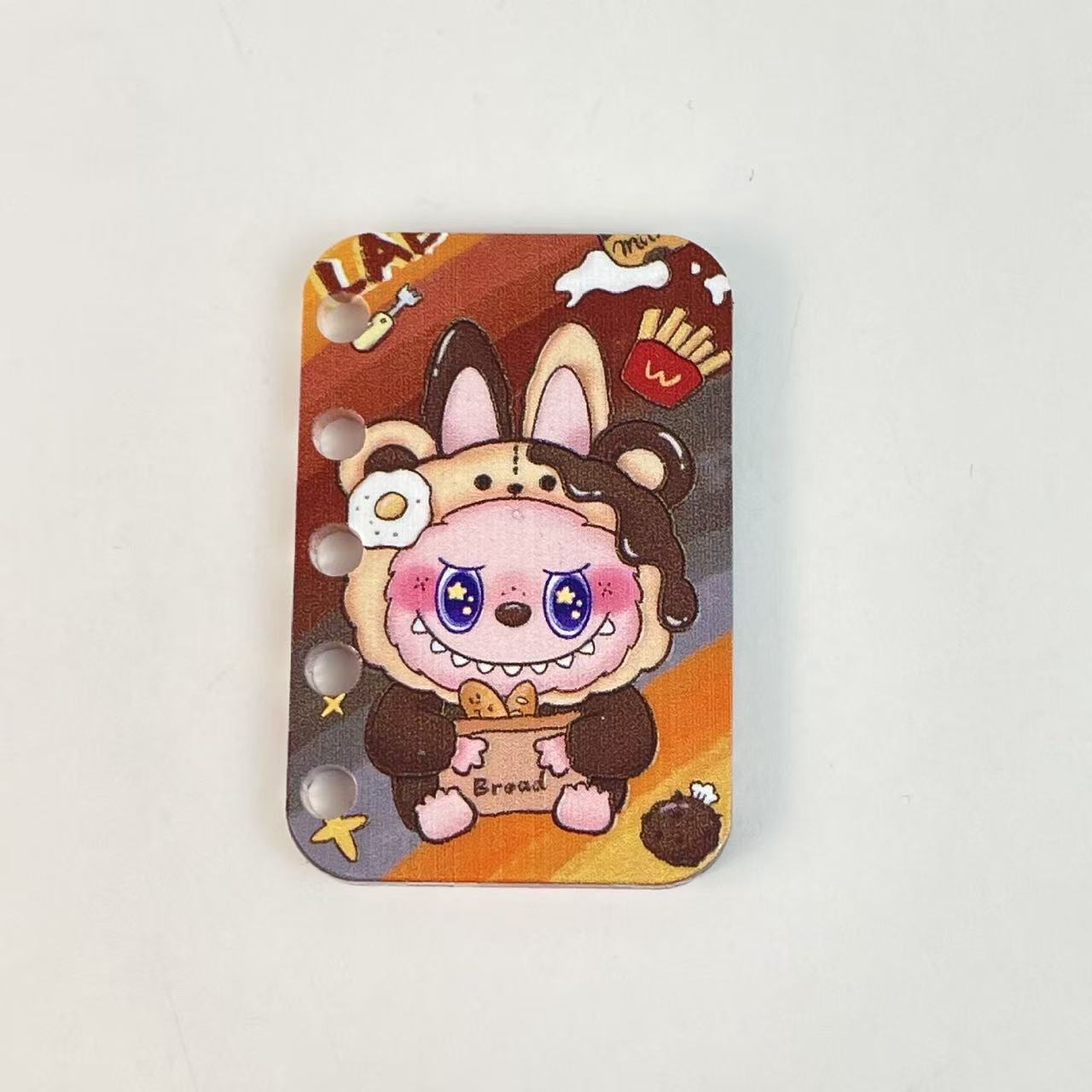 ♥【7.17新作】♥A0316 アクリル本カード DIYパーツ ストラップ用 7種類