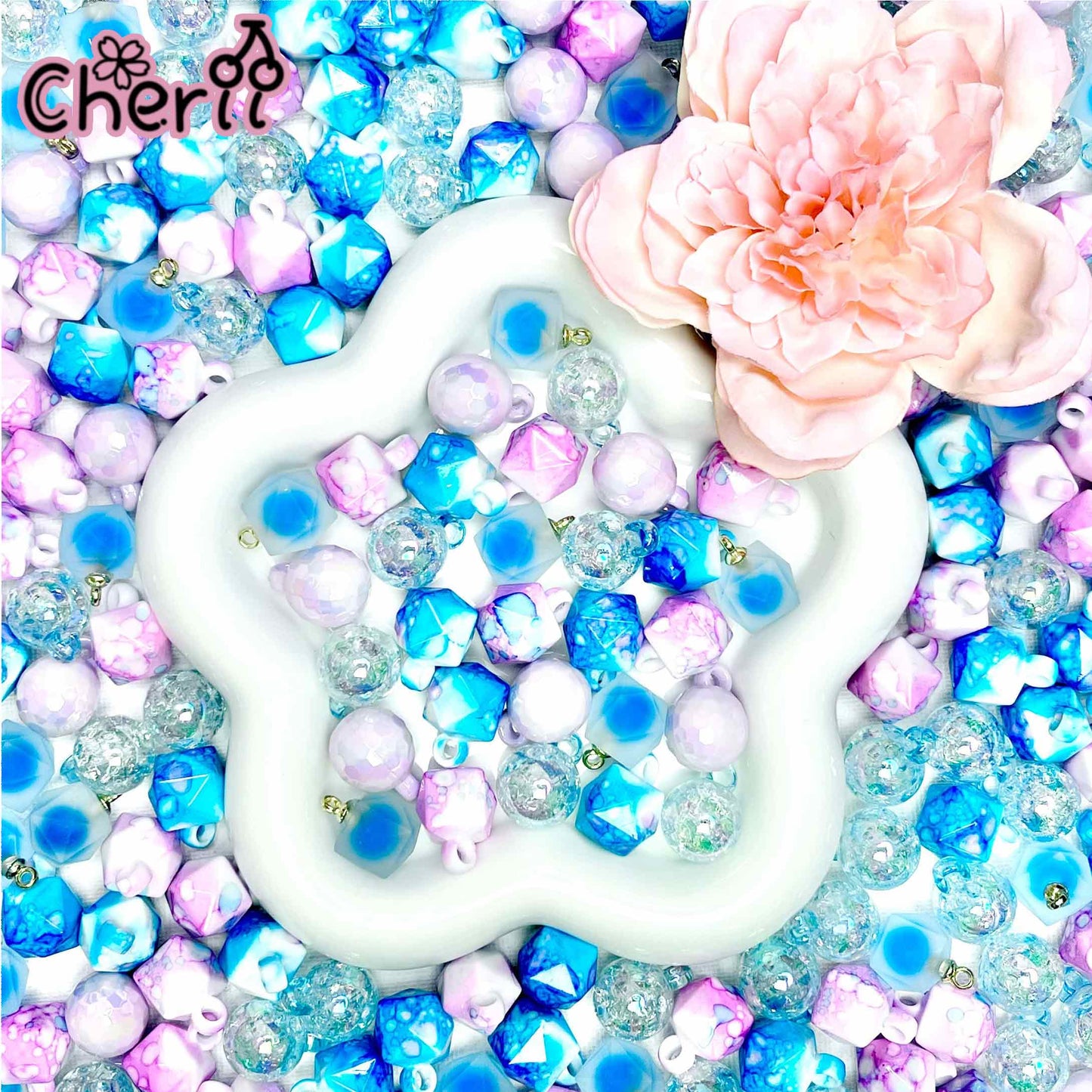 ♥【7.22新作】♥A0329 ファンタジークリスタルポップ リース用ミックス