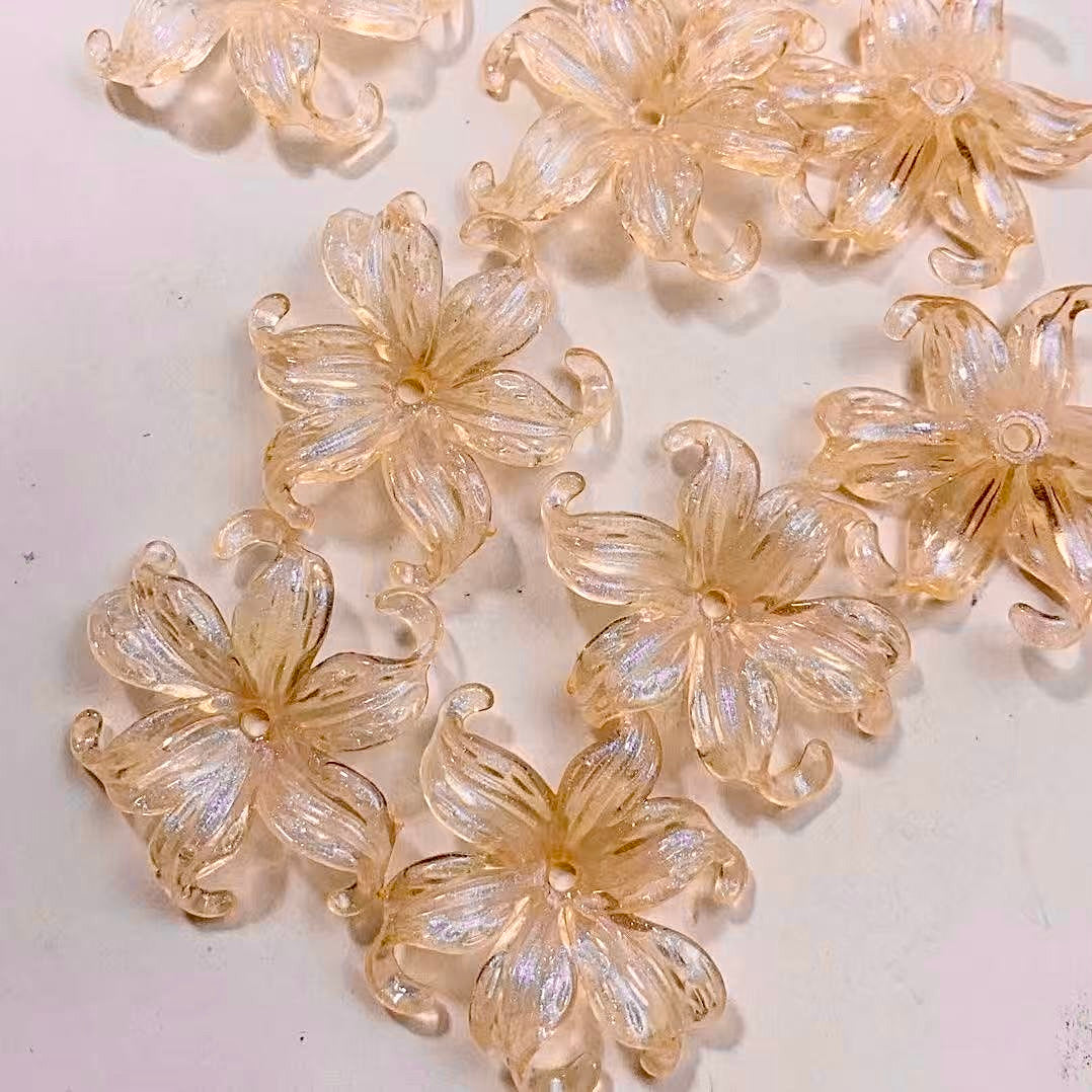 ♥【10.7新作】♥A0508 アイリス 夜光 DIY用パーツ