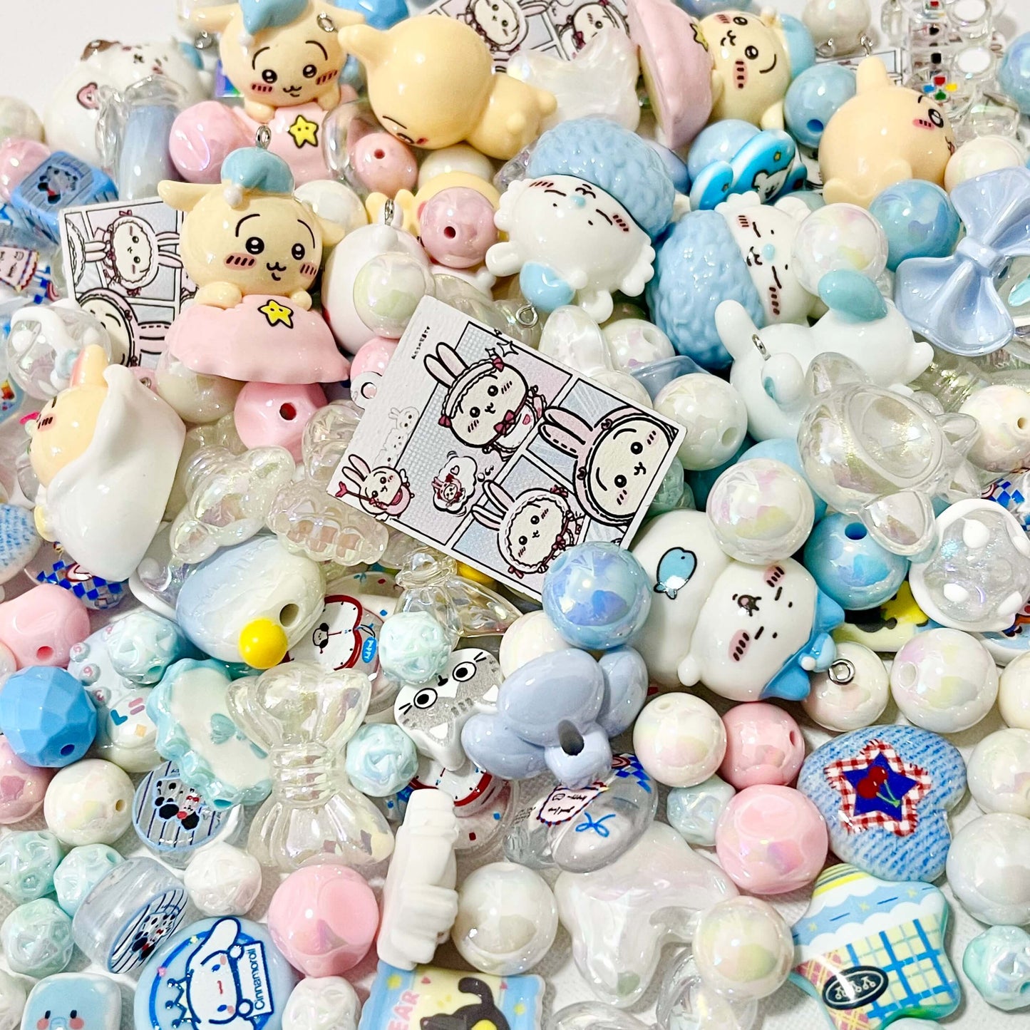 ♥【8.12NEW初配信】♥T002 福袋 ちいかわ アクリルビーズ