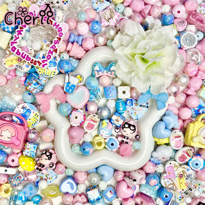 ♥【8.3新作】♥A0363 プリティスウィートマジック ストラップ用アクリルビーズミックス