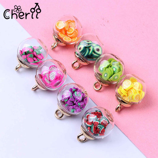 ♥【4.30新作10%OFF】♥ A0181  フルーツパーティー カンツキ ビーズ 16mm