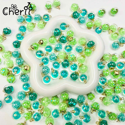 ♥【4.29新作10%OFF】♥ A0174 木漏れ日の庭 アクリルビーズ ミックス 16mm