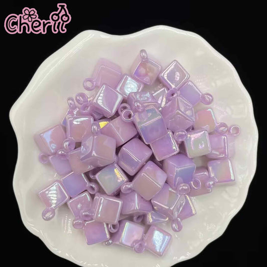 ♥【6.05新作】♥ A0230 角砂糖 カンツキビーズ アクリル16mm 3色