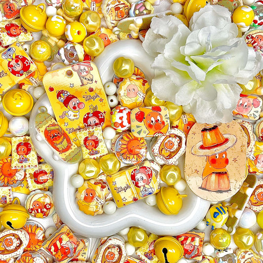 ♥【10.10新作金曜日限定10%OFF】♥A0517 ほしのピクニック アクリルビーズ