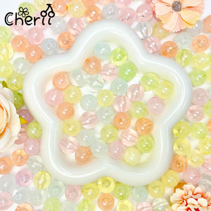 ♥【6.21新作】♥ A0261 メルティーボンボン 6色ミックス アクリルビーズ16mm