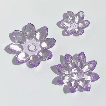 ♥【10.10新作金曜日限定10%OFF】♥A0519 組み合わせロータス DIY用パーツ 6色