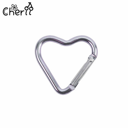 ♥【7.14新作】♥A0308 ハート形 合金製 カラビナ 45mm*42mm 10色