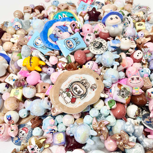 ♥【8.12NEW初配信】♥T001 福袋 ラブブ アクリルビーズ