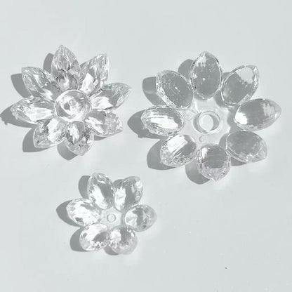 ♥【10.10新作金曜日限定10%OFF】♥A0519 組み合わせロータス DIY用パーツ 6色