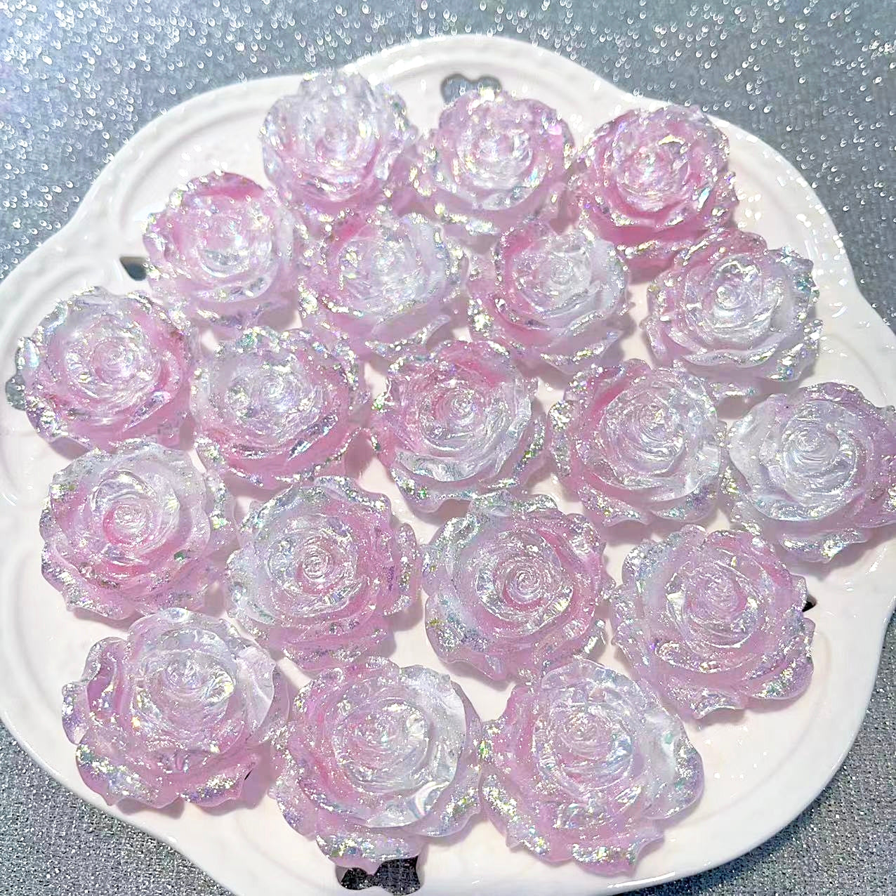 ♥【10.14新作】♥A0528 スターライトグロウ 夜光花 DIY用パーツ 2色
