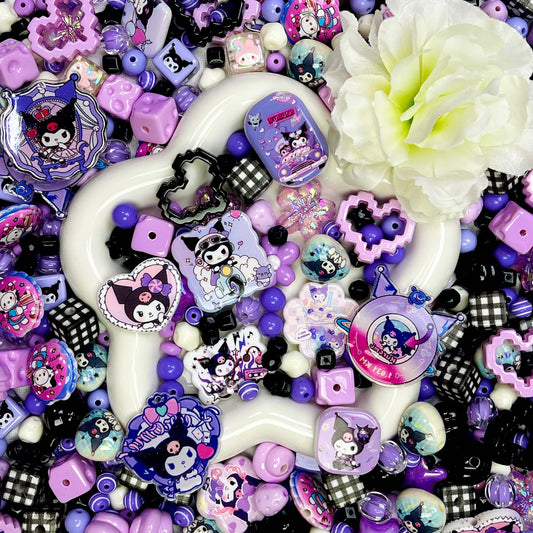 ♥【9.28新作】♥A0490 ダークスイート アクリルビーズ
