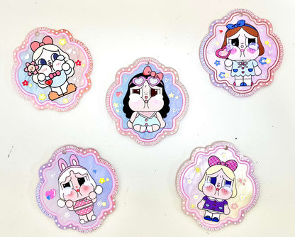 ♥【7.18新作】♥A0323 アクリル DIYパーツストラップ用